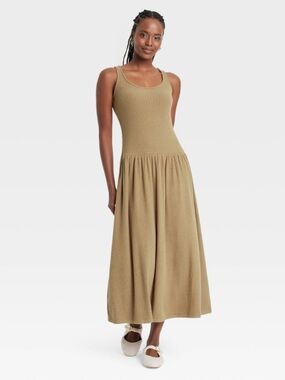 Universal Thread Rib Knit Tank Dress